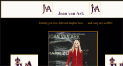 Desktop Screenshot of joanvanark.com